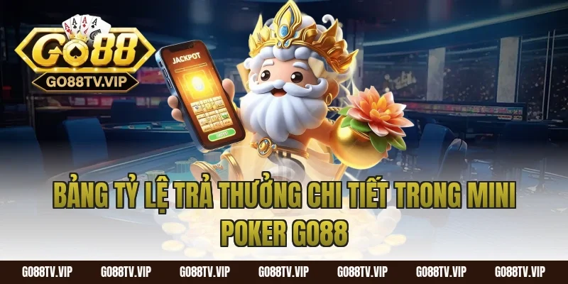 Bảng Tỷ Lệ Trả Thưởng Chi Tiết Trong Mini Poker Go88