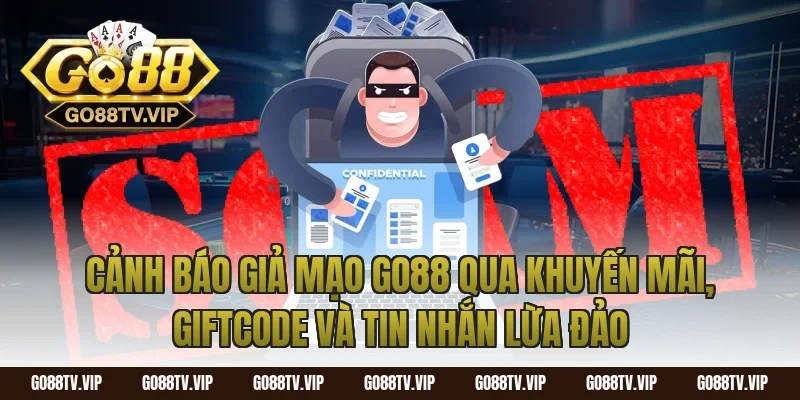 cảnh báo giả mạo go88 qua khuyến mãi, giftcode và tin nhắn lừa đảo