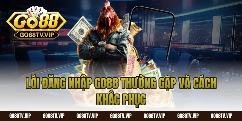 Lỗi đăng nhập go88 thường gặp và cách khắc phục